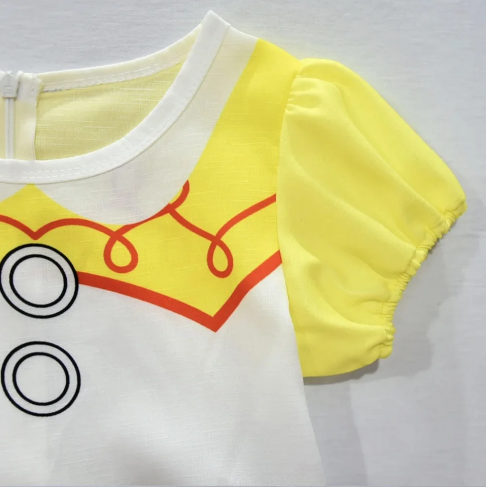 Disney Inspired Jessie Dress Toy Story Dress Cowgirl Costume Outfit Clothes